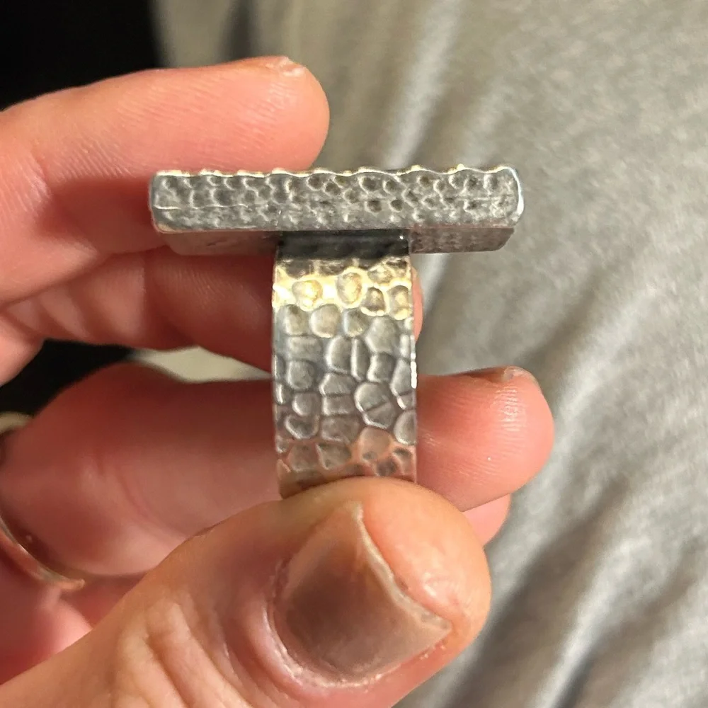 Designer inspired ring, adjustable - Picture 7 of 10